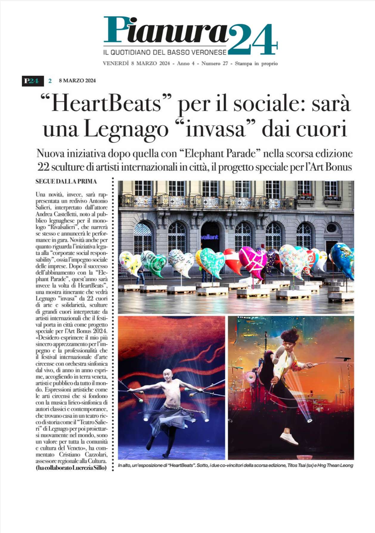 International Salieri Circus Award 2024 / Legnago IT