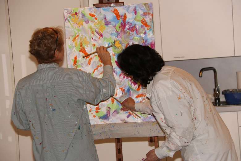 Live Performance zu gunsten der Kinderspital Zürich mit Susanne Baumann u. Isabelle Habegger
