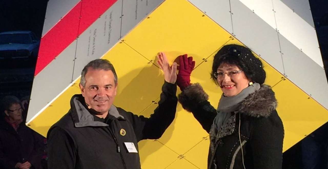 800 Jahre Völlerei | Einweihung Cubus Isabelle Habegger