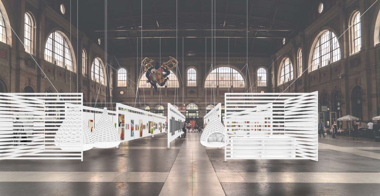 Hauptbahnhof Zürich | visualisierungswisartexpocopyrightArtbox