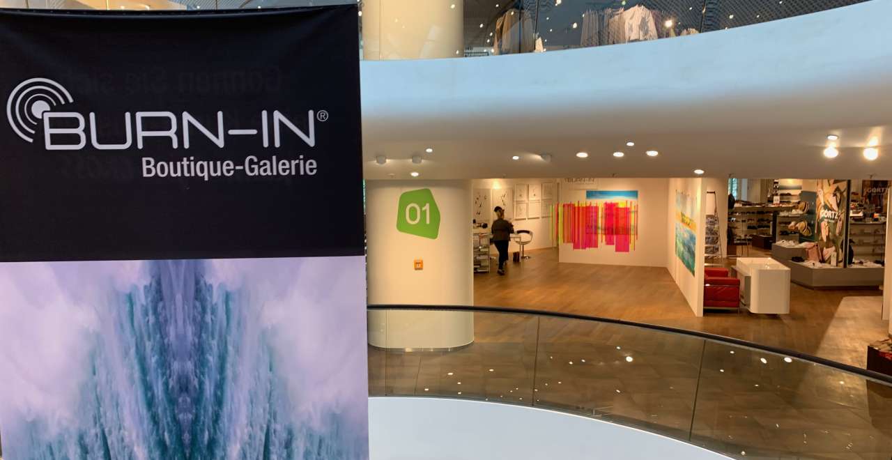 Burn In Galerie in Gerngross Wien