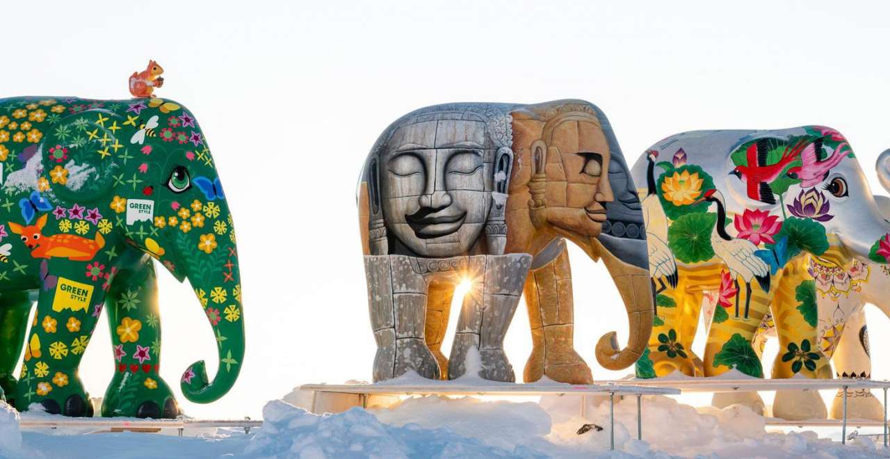 Premiere - Elephantenparade Flims Laax